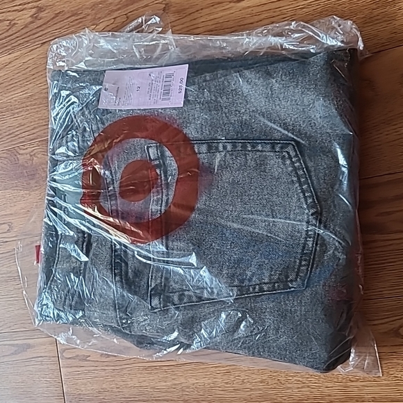 Womens Super-High Rise Straight Jean's Wild Fable - Black Wash 12 - Picture 2 of 4